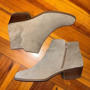 Sole Society Breyon Suede Ankle Boots